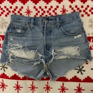 Levi’s denim shorts